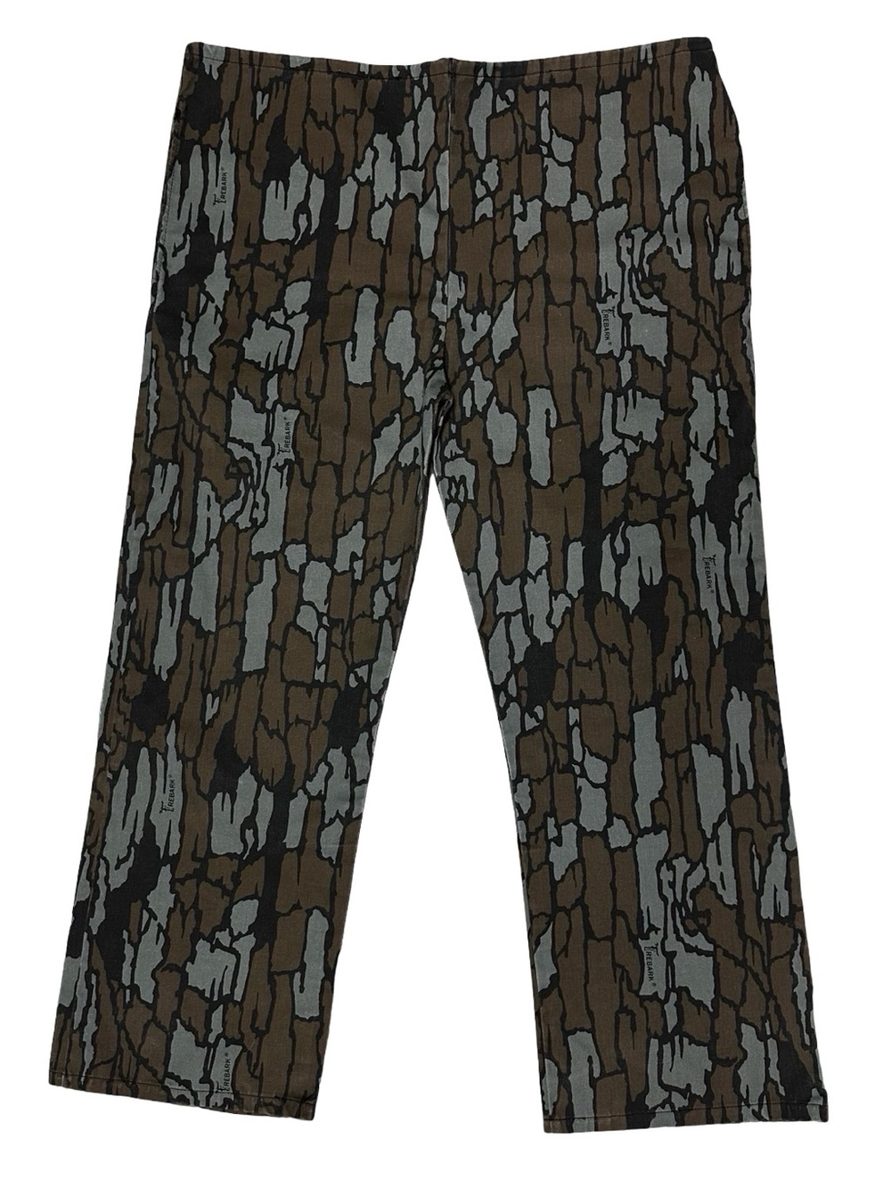 Vintage 80s/90s Chevrolet Camo Hunting Overpants Men’s SZ Large Deer Tree Bark